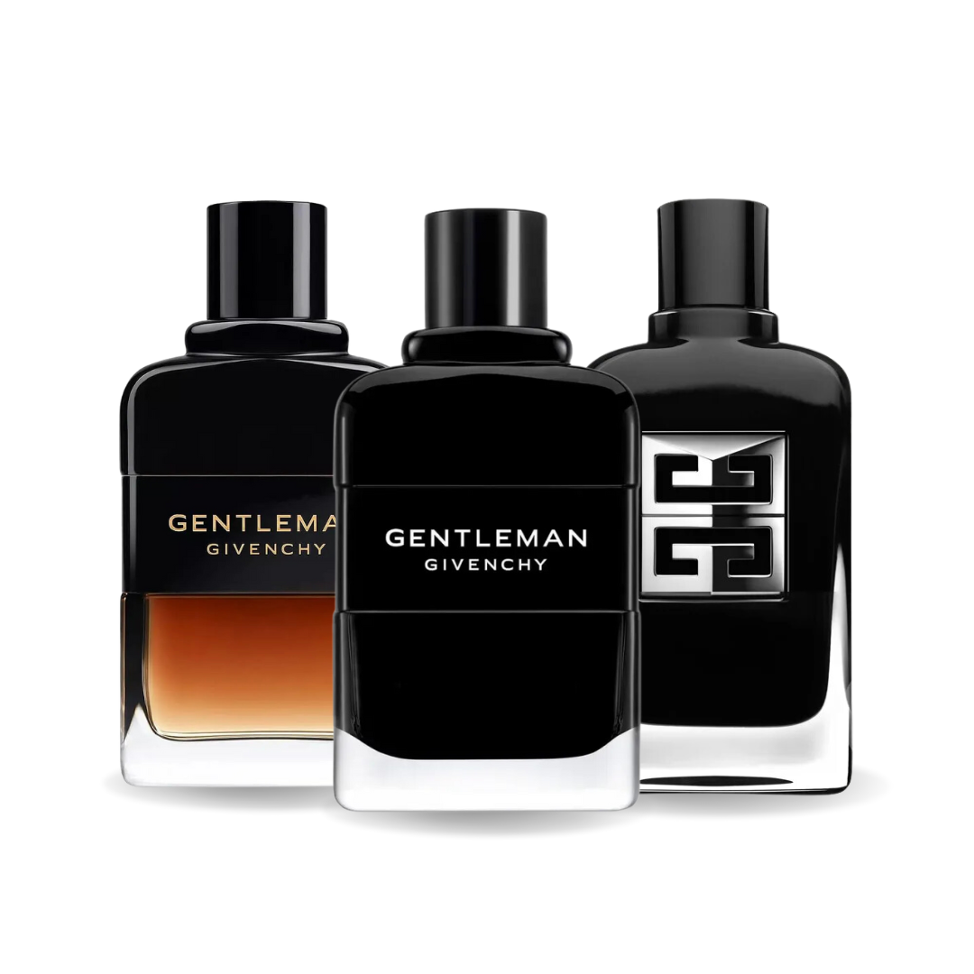 Akční balíček 3 parfémů: GENTLEMAN, GENTLEMAN RESERVE a GENTLEMAN SOCIETY 100 ml.